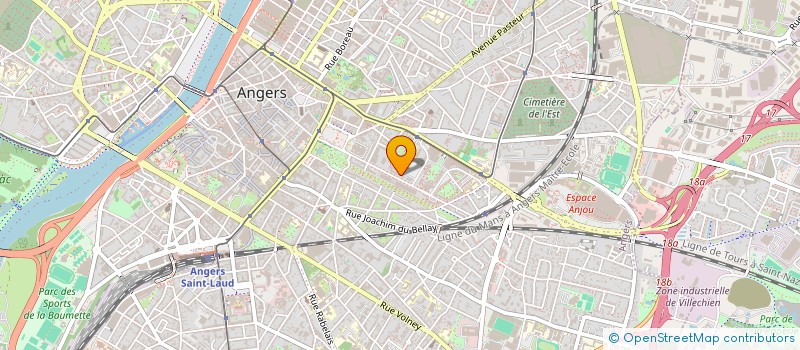 localisation de l'entreprise MONSIEUR CHRISTIAN PIRON à ANGERS