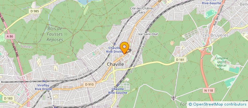localisation de l'entreprise MONSIEUR CHRISTIAN PIROTH à CHAVILLE