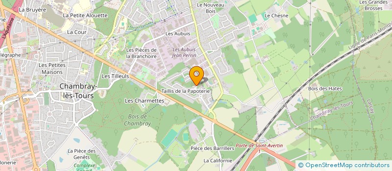 localisation de l'entreprise MONSIEUR CHRISTIAN PITON à CHAMBRAY-LES-TOURS