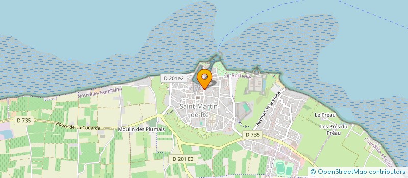 localisation de l'entreprise MONSIEUR CHRISTIAN PLASSART  SAINT-MARTIN-DE-RE