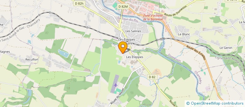 localisation de l'entreprise MONSIEUR CHRISTIAN PLATIERE  SAINT-JEAN-D'AVELANNE