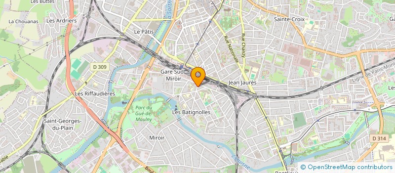 localisation de l'entreprise MONSIEUR CHRISTIAN PLUMAIL à LE MANS