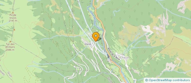 localisation de l'entreprise MONSIEUR CHRISTIAN POINT  LUZ-SAINT-SAUVEUR