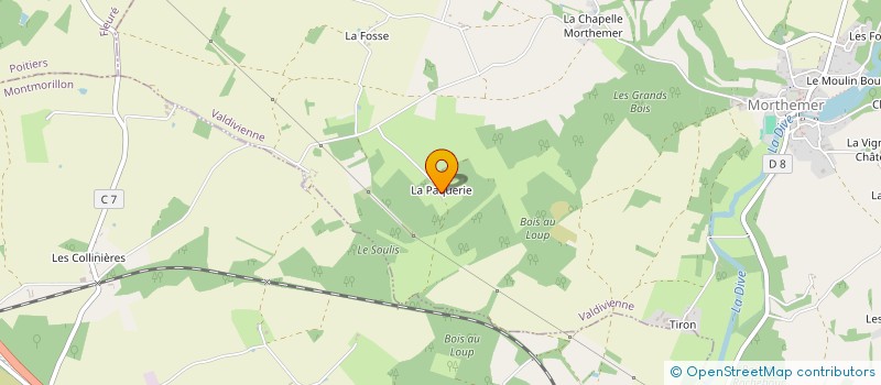 localisation de l'entreprise MONSIEUR CHRISTIAN POITEVIN  VALDIVIENNE