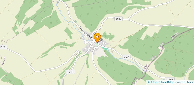 localisation de l'entreprise MONSIEUR CHRISTIAN PORTIER à ETOURVY