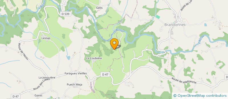 localisation de l'entreprise MONSIEUR CHRISTIAN POURCEL  COMPOLIBAT