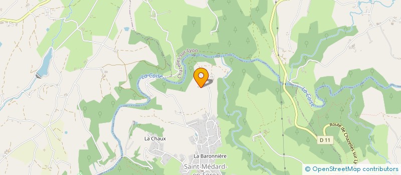 localisation de l'entreprise MONSIEUR CHRISTIAN PRAL  SAINT-MEDARD-EN-FOREZ