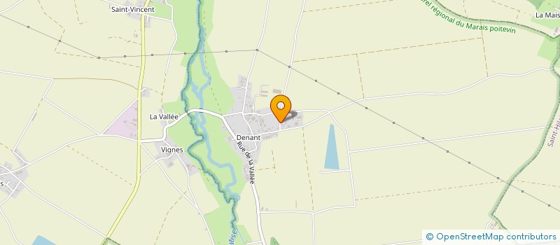 localisation de l'entreprise MONSIEUR CHRISTIAN PREAU  RIVES-D'AUTISE