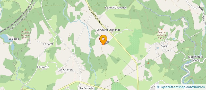 localisation de l'entreprise MONSIEUR CHRISTIAN PREMAUD  SAINT-LAURENT-LES-EGLISES