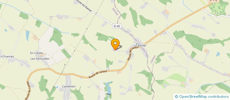 localisation de l'entreprise MONSIEUR CHRISTIAN PREVOT  VERFEIL