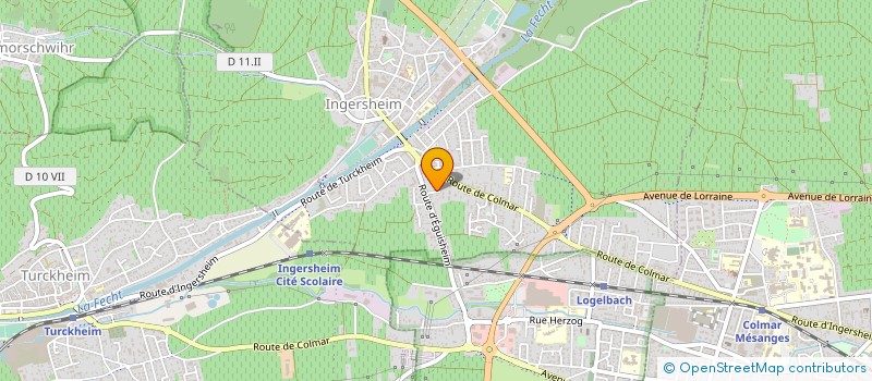 localisation de l'entreprise MONSIEUR CHRISTIAN PRIANTE à INGERSHEIM