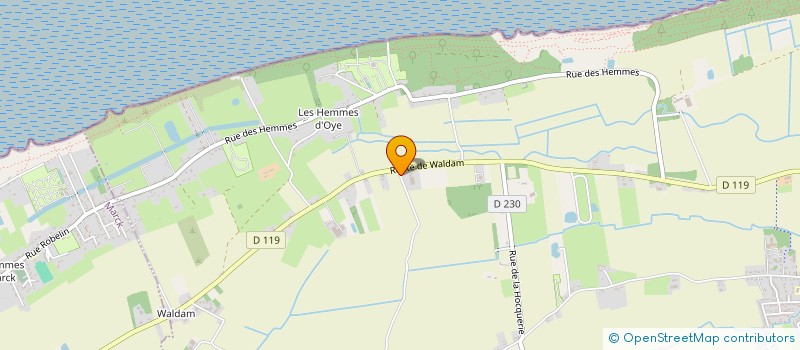 localisation de l'entreprise MONSIEUR CHRISTIAN PRIESTER  OYE-PLAGE