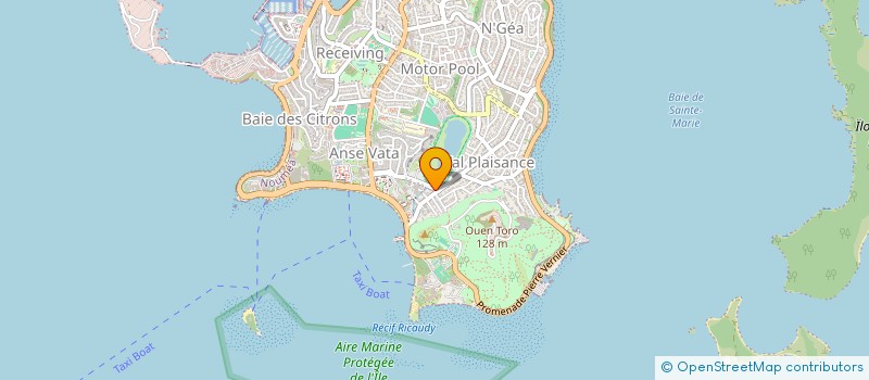 localisation de l'entreprise MONSIEUR CHRISTIAN PROST à NOUMEA