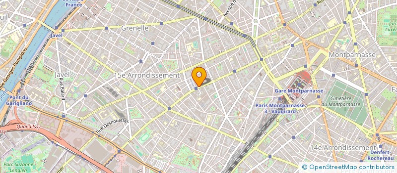 localisation de l'entreprise MONSIEUR CHRISTIAN PROUVOST  PARIS