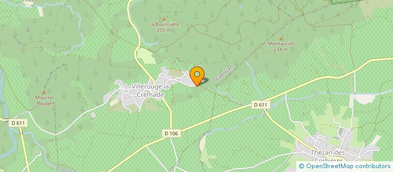 localisation de l'entreprise MONSIEUR CHRISTIAN PUBLICOLA  FABREZAN