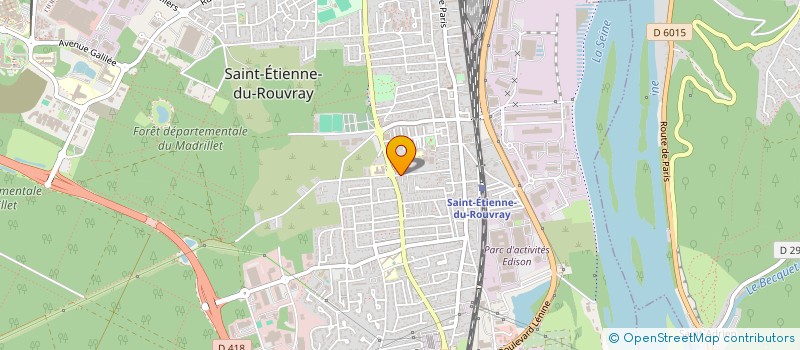 localisation de l'entreprise MONSIEUR CHRISTIAN PUJOL à SAINT-ETIENNE-DU-ROUVRAY