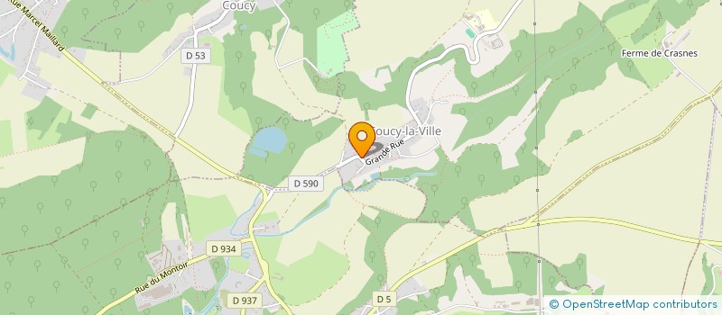 localisation de l'entreprise MONSIEUR CHRISTIAN PUTZ  LANDRICOURT