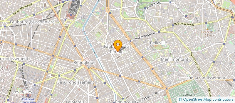 localisation de l'entreprise MONSIEUR CHRISTIAN RABEFANIRAKA  PARIS