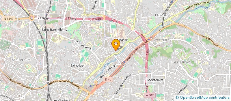localisation de l'entreprise MONSIEUR CHRISTIAN RABOUILLE à MARSEILLE
