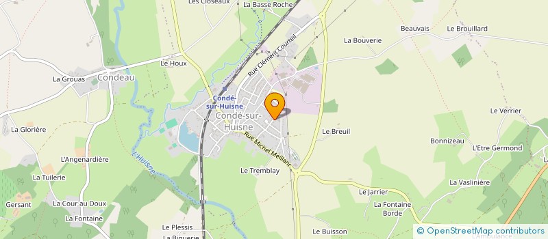 localisation de l'entreprise MONSIEUR CHRISTIAN RADENAC à SABLONS-SUR-HUISNE