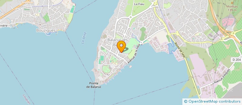 localisation de l'entreprise MONSIEUR CHRISTIAN RAGAUT  BALARUC-LES-BAINS