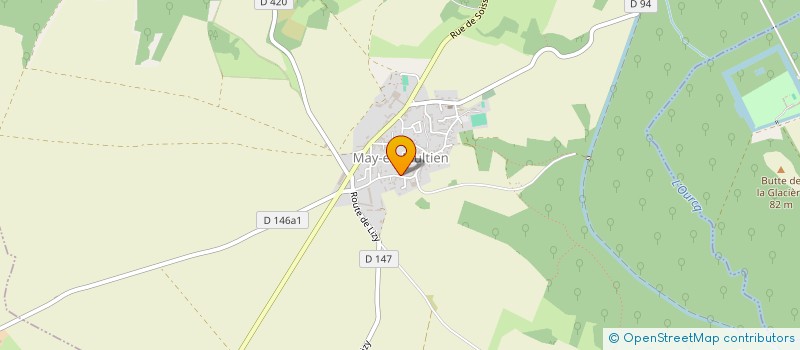 localisation de l'entreprise MONSIEUR CHRISTIAN RAIMBAULT  MAY-EN-MULTIEN