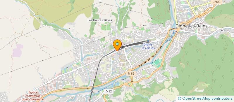 localisation de l'entreprise MONSIEUR CHRISTIAN RAINART à DIGNE-LES-BAINS