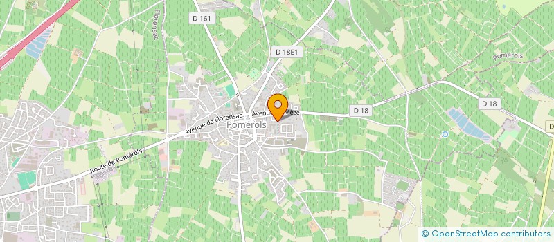 localisation de l'entreprise MONSIEUR CHRISTIAN RAMIRES  POMEROLS