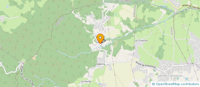 localisation de l'entreprise MONSIEUR CHRISTIAN RAQUIN à POLLIONNAY