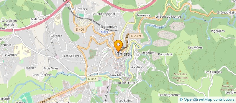 localisation de l'entreprise MONSIEUR CHRISTIAN RATIER-SCHLEICHER à THIERS