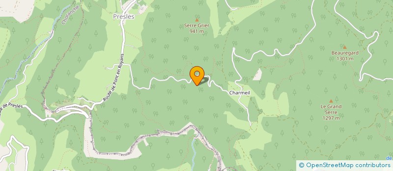 localisation de l'entreprise MONSIEUR CHRISTIAN RAUSCH  PRESLES