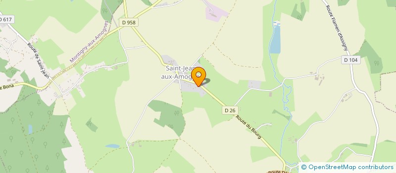 localisation de l'entreprise MONSIEUR CHRISTIAN RAUX  CIZELY