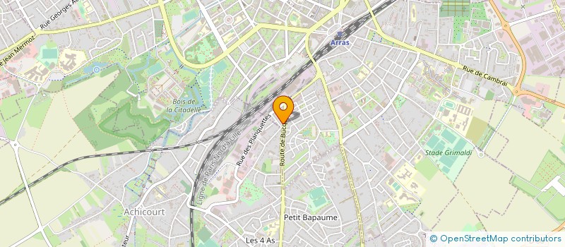 localisation de l'entreprise MONSIEUR CHRISTIAN RAYNAL à ARRAS