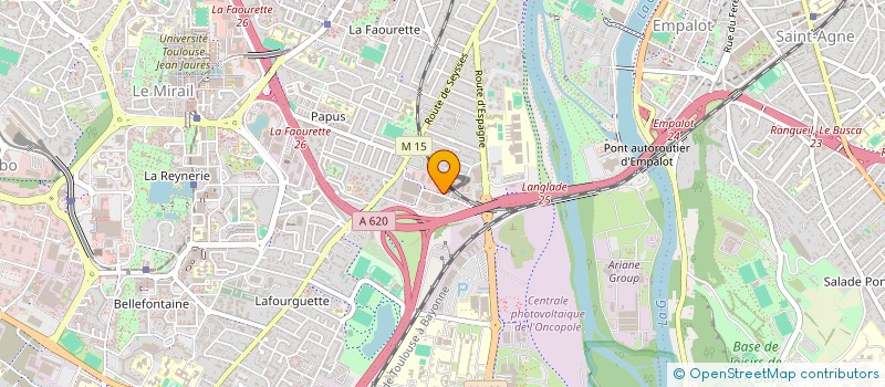 localisation de l'entreprise MONSIEUR CHRISTIAN RAYNAUD  TOULOUSE