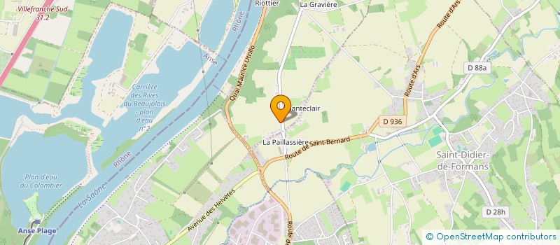 localisation de l'entreprise MONSIEUR CHRISTIAN REFFAY à JASSANS-RIOTTIER