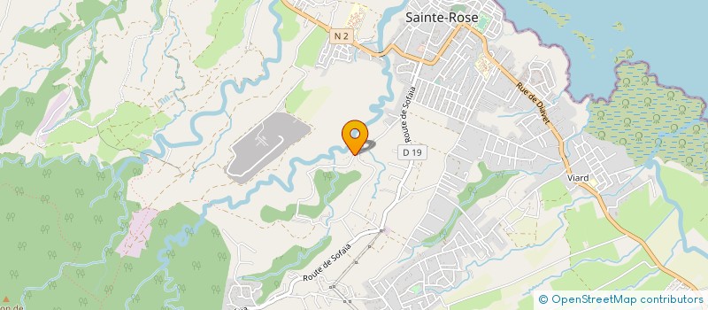 localisation de l'entreprise MONSIEUR CHRISTIAN REIDOR à SAINTE-ROSE