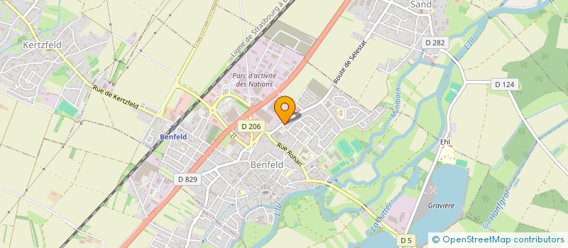 localisation de l'entreprise MONSIEUR CHRISTIAN REMETTER  SAND