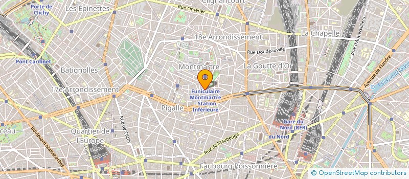 localisation de l'entreprise MONSIEUR CHRISTIAN RENARD  PARIS