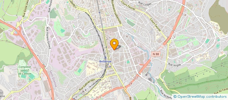 localisation de l'entreprise MONSIEUR CHRISTIAN RENAUDIER à SAINT-ETIENNE