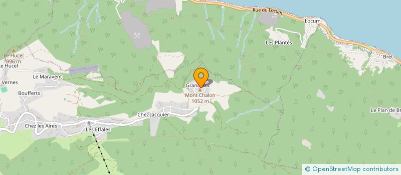 localisation de l'entreprise MONSIEUR CHRISTIAN RENE  THOLLON-LES-MEMISES