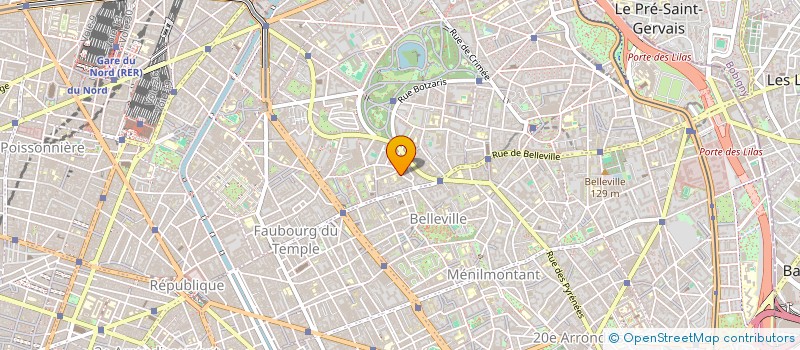 localisation de l'entreprise MONSIEUR CHRISTIAN RENE CAROUGE  PARIS