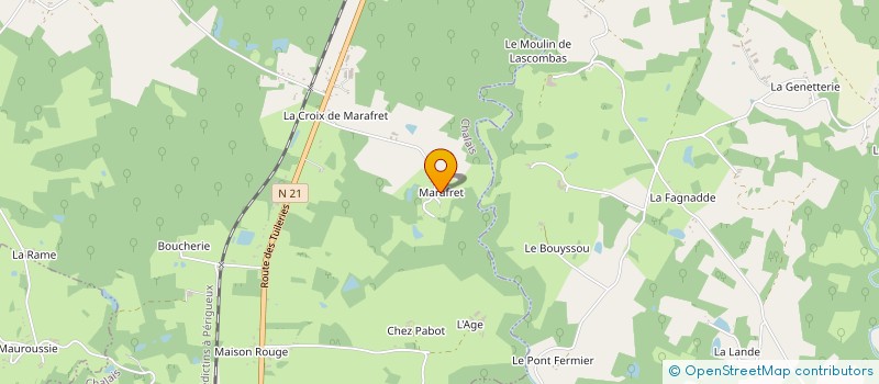 localisation de l'entreprise MONSIEUR CHRISTIAN REPIQUET à CHALAIS