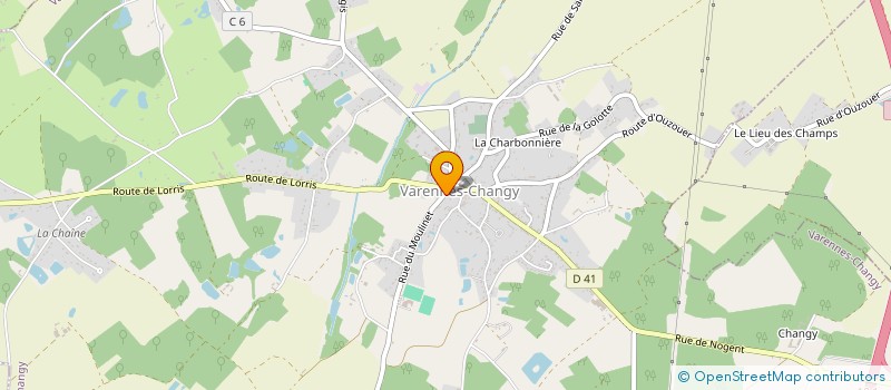 localisation de l'entreprise MONSIEUR CHRISTIAN RETTUGA à VARENNES-CHANGY