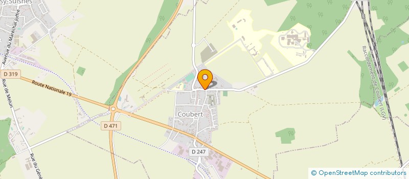 localisation de l'entreprise MONSIEUR CHRISTIAN REVOLU  COUBERT