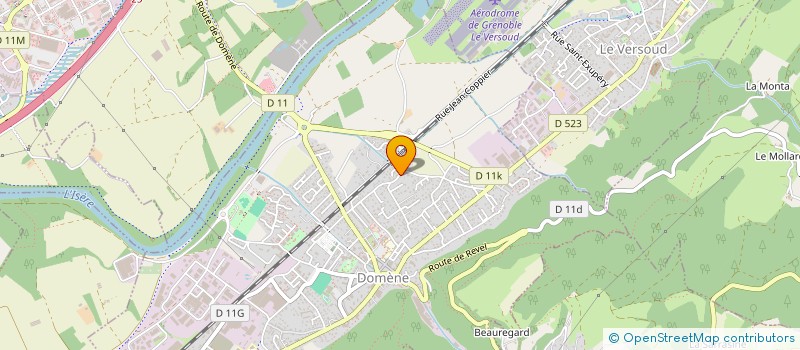 localisation de l'entreprise MONSIEUR CHRISTIAN REY  DOMENE