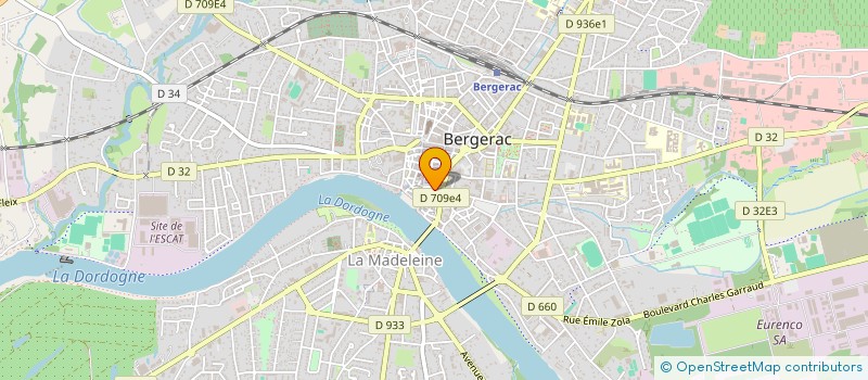 localisation de l'entreprise MONSIEUR CHRISTIAN REY à BERGERAC