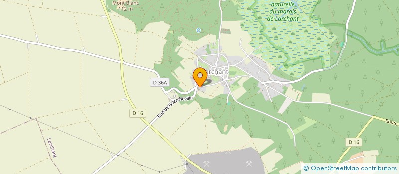 localisation de l'entreprise MONSIEUR CHRISTIAN RIBERON à LARCHANT