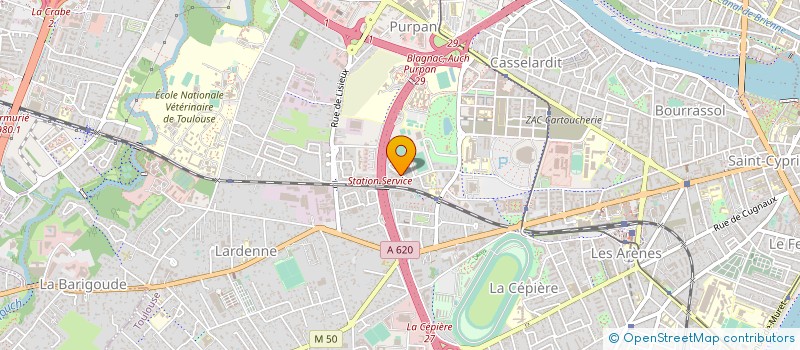 localisation de l'entreprise MONSIEUR CHRISTIAN RIC à TOULOUSE