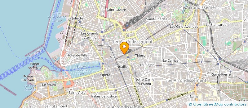 localisation de l'entreprise MONSIEUR CHRISTIAN RICHARD à MARSEILLE