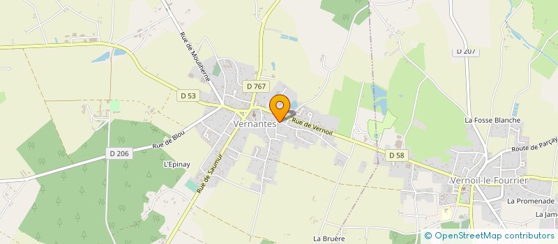 localisation de l'entreprise MONSIEUR CHRISTIAN RICHE à NOYANT-VILLAGES